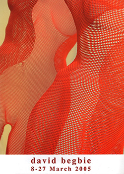 red body on yellow background - detailshot of modern wire sculptures