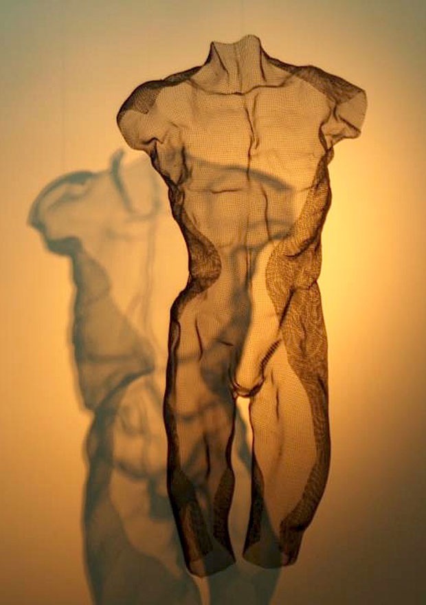David Begbie's expressive male sculpture