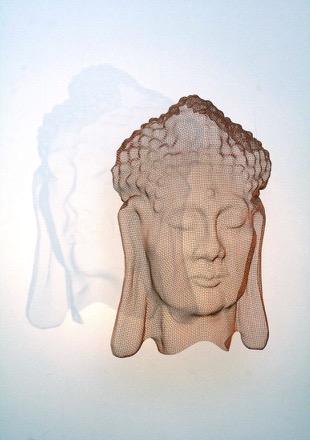 wire-mesh-portrait-Buddha-David-Begbie-web