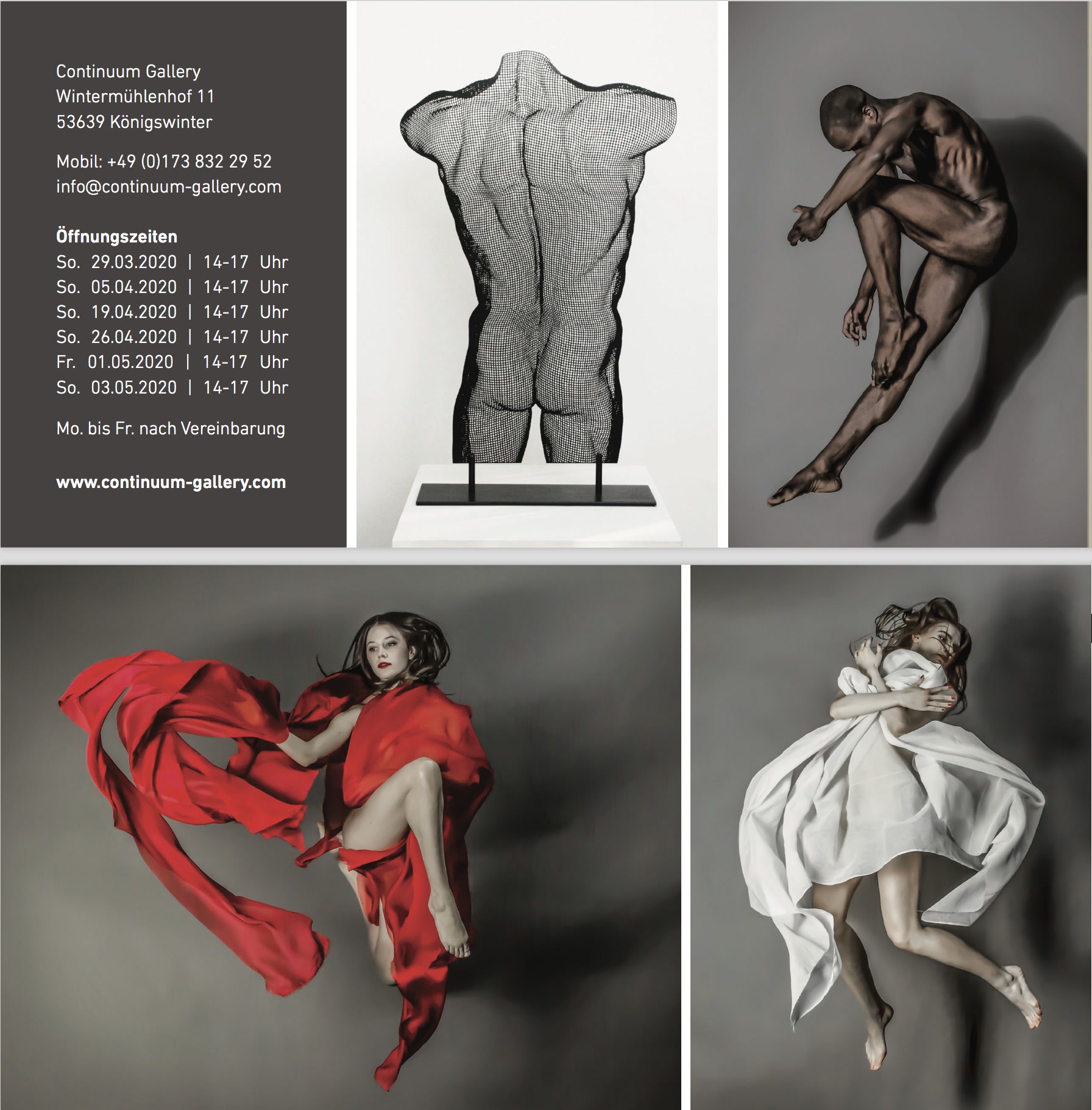 2020 Ausstellung David Begbie Skulpturen Galerie Continuum