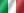 Italian flag as a country symbol
