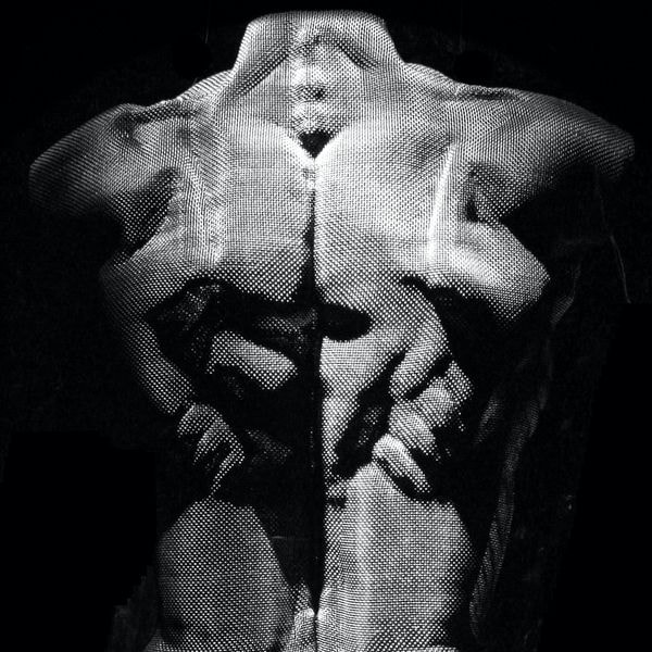 Artwork of a muscular male torso