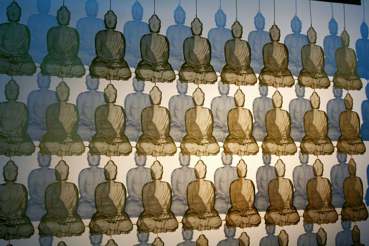 David Begbie wall curtain Buddha 9419e s