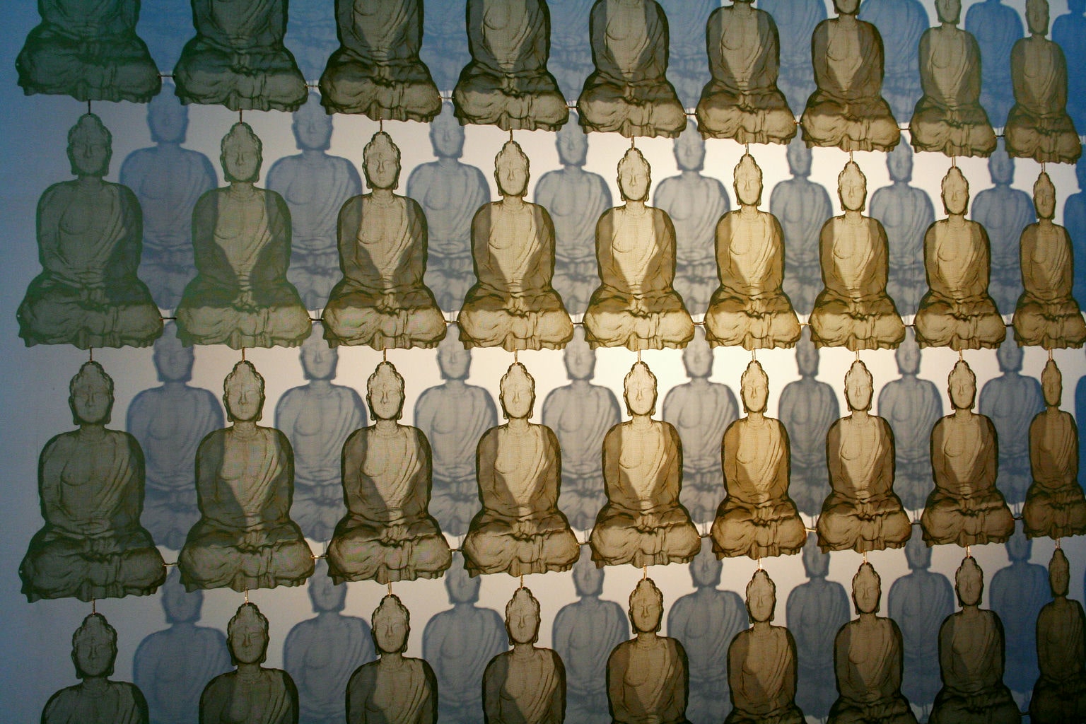 David Begbie wall curtain Buddha 9420e s
