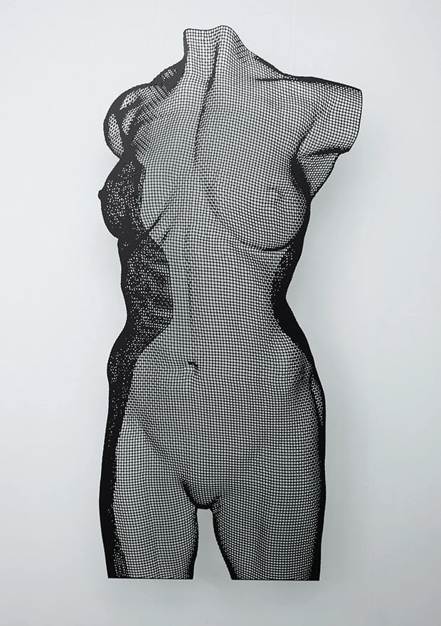 David Begbie sculpture steel VENUS 1
