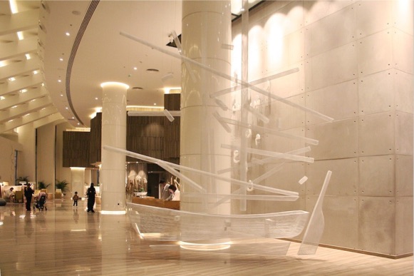 D Begbie mesh sculpture 6632 Dubai Royal Meridien