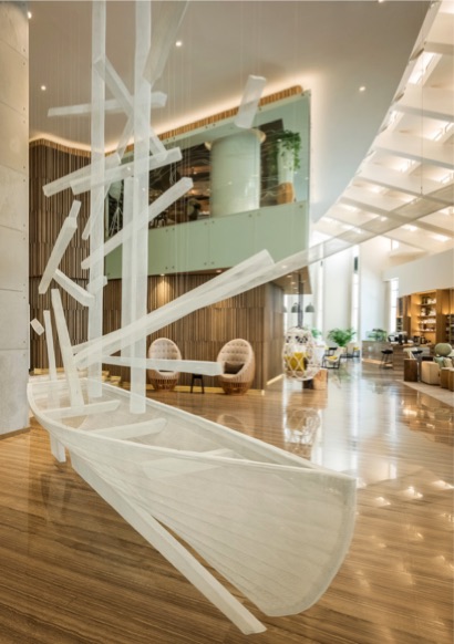 Meshsculpture AIRWAVE Dubai by David Begbie web