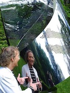 david begbie gardensculpture reflection