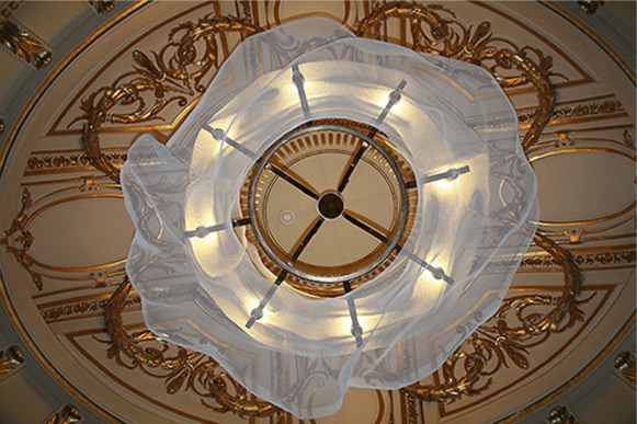 04d clouds ceiling sculpture