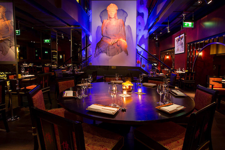 buddha bar london wiremesh buddha