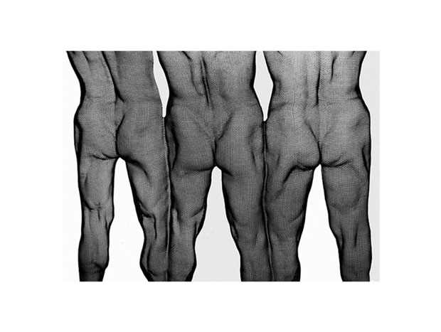 Male back figure/torso composition artwork in limited edition
